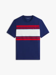 Block Stripe T-Shirt — Navy 5