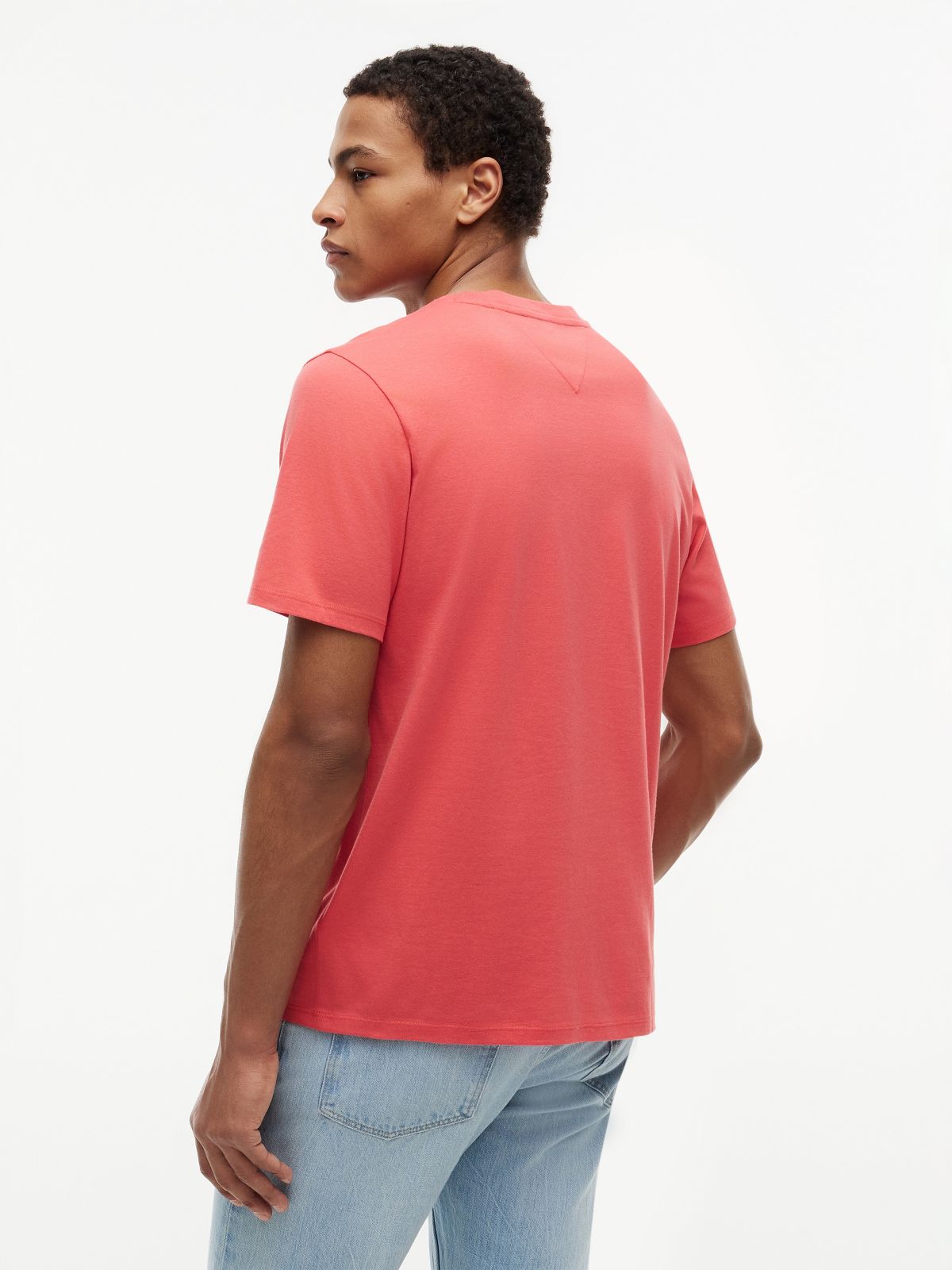 Block Stripe T-Shirt — Vintage Coral
