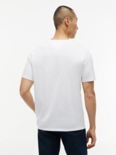 Block Stripe T-Shirt — White/Citronella 4