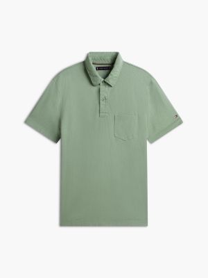 Мужские топы Tommy Hilfiger Regular Fit Jersey Pocket Polo — фото 5