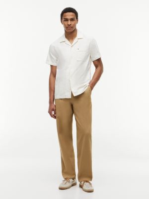 Мужские рубашки Tommy Hilfiger Regular Fit Denim Camp Shirt — фото 2