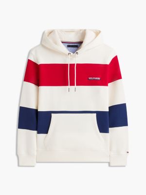 Мужские худи Tommy Hilfiger Tricolor Stripe Brushed-Back — фото 5