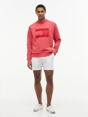 Мужские худи Tommy Hilfiger Flag Logo Brushed-Back Raglan Sweatshirt — фото 2