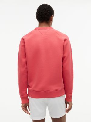 Мужские худи Tommy Hilfiger Flag Logo Brushed-Back Raglan Sweatshirt — фото 4