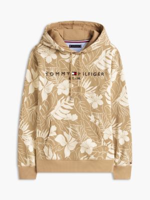 Мужские худи Tommy Hilfiger Tropical Print Brushed-Back — фото 5