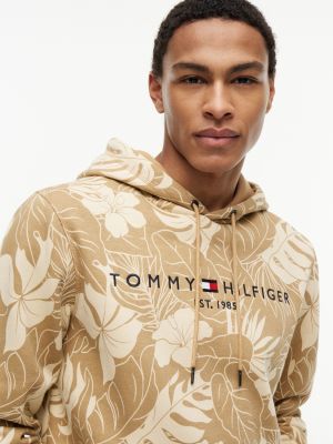 Мужские худи Tommy Hilfiger Tropical Print Brushed-Back — фото 3