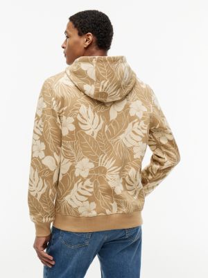 Мужские худи Tommy Hilfiger Tropical Print Brushed-Back — фото 4