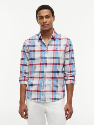 Regular Fit Plaid Oxford Shirt from Tommy Hilfiger - $49.99