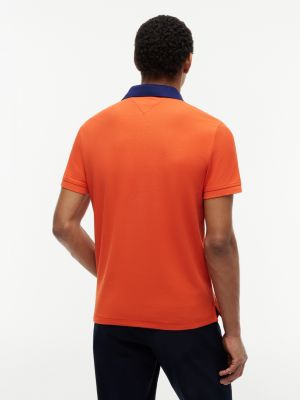 Мужские свитеры Tommy Hilfiger Regular Fit Hilfiger Logo Wicking Polo — фото 4