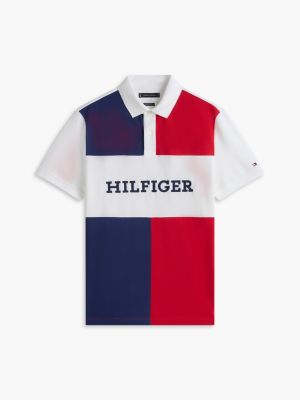 Мужские топы Tommy Hilfiger Regular Fit Colorblock Polo — фото 5