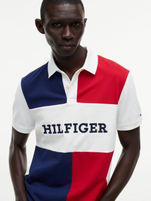 Мужские топы Tommy Hilfiger Regular Fit Colorblock Polo — фото 3