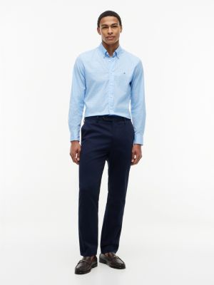 Мужские рубашки Tommy Hilfiger Regular Fit Geo Print All-Day Shirt — фото 3