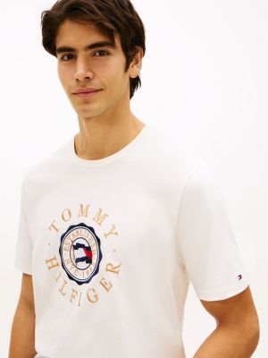 Мужские футболки Tommy Hilfiger Circle Flag Logo T-Shirt — фото 2