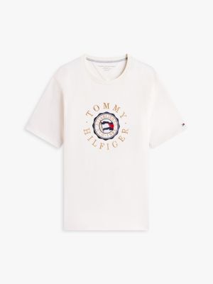 Мужские футболки Tommy Hilfiger Circle Flag Logo T-Shirt — фото 5