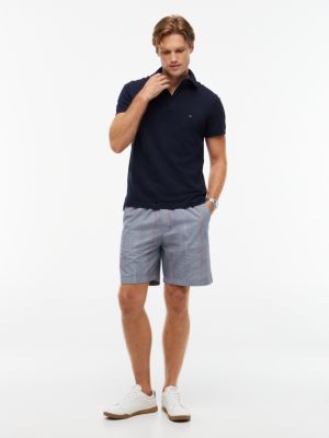 Мужские шорты Tommy Hilfiger Regular Fit 7" Striped Twill Short, цвет: Разноцветный — фото 2