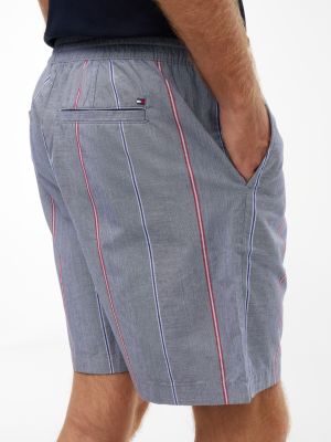 Мужские шорты Tommy Hilfiger Regular Fit 7" Striped Twill Short, цвет: Разноцветный — фото 3
