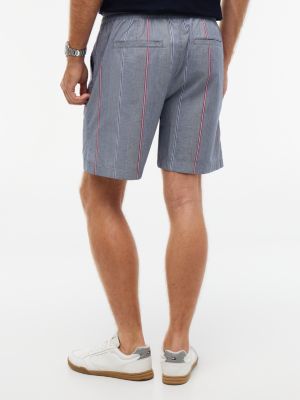 Мужские шорты Tommy Hilfiger Regular Fit 7" Striped Twill Short, цвет: Разноцветный — фото 4