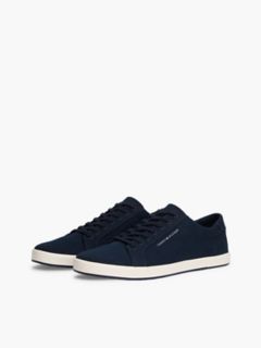 Vulcanized Canvas Sneaker — Navy Blue 2
