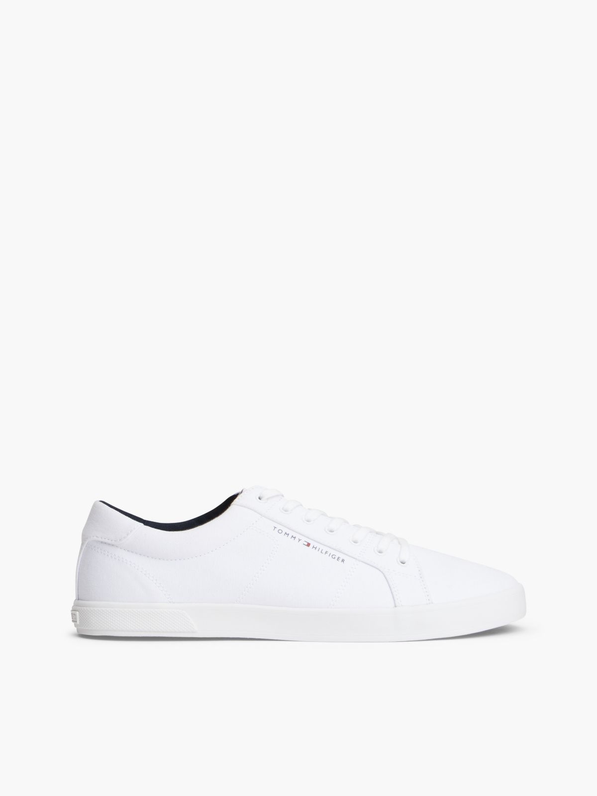 Vulcanized Canvas Sneaker — White