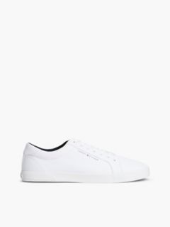 Vulcanized Canvas Sneaker — White 1