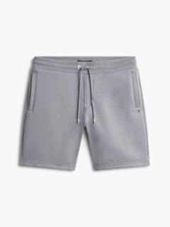 Regular Fit 8" Brushed Fleece Sweatshort — Grey 5