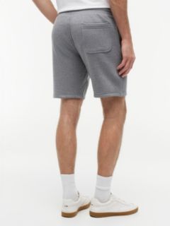 Regular Fit 8" Brushed Fleece Sweatshort — Grey 4