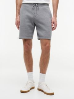 Regular Fit 8" Brushed Fleece Sweatshort — Grey 1