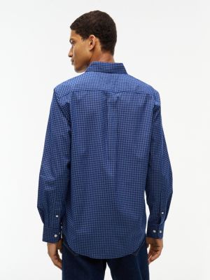 Мужские рубашки Tommy Hilfiger Regular Fit Gingham Shirt — фото 4