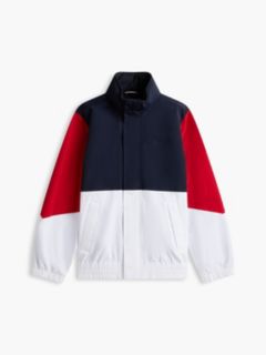 Water-Repellent Regatta Jacket — Navy/White/Red Colorblock 7