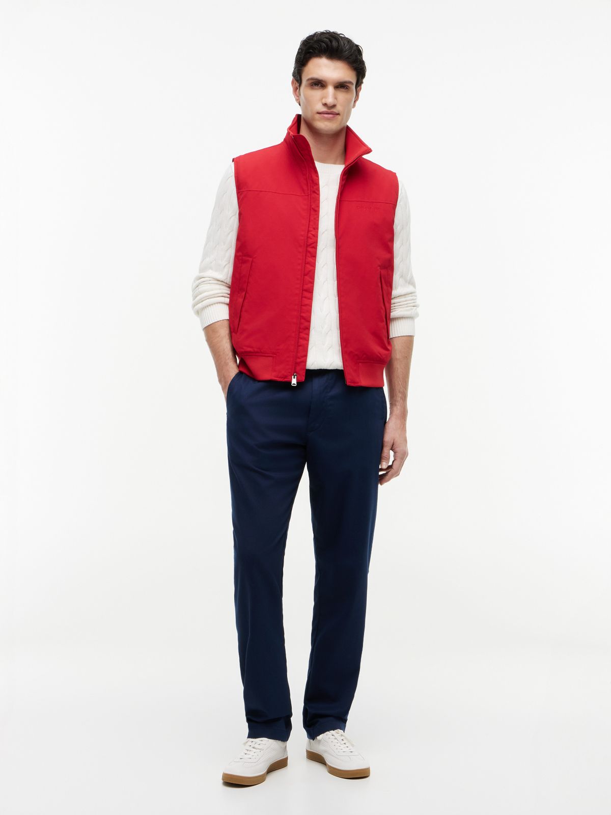 Water-Repellent Regatta Vest — Medium Red