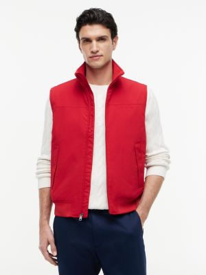 Water-Repellent Regatta Vest, Medium Red