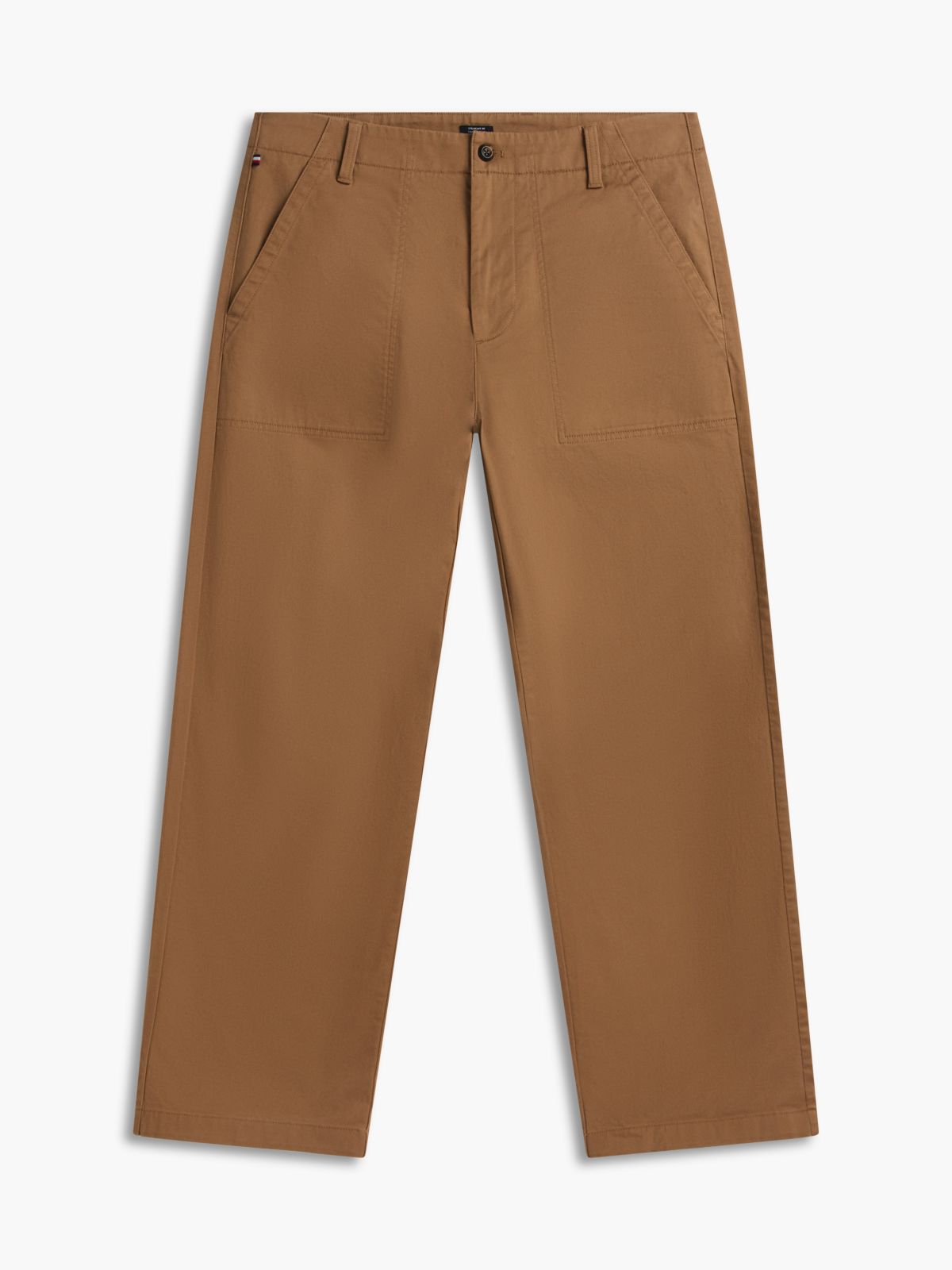 Stretch Twill Straight Chino Field Pant — Hickory