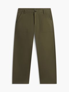Stretch Twill Straight Chino Field Pant — Utility Olive 5