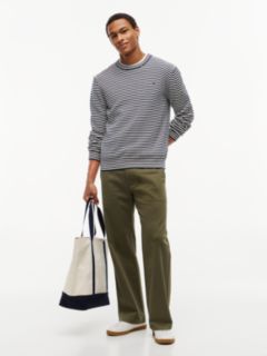 Stretch Twill Straight Chino Field Pant — Utility Olive 2