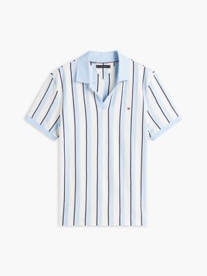 Мужские свитеры Tommy Hilfiger Regular Fit Striped Knit Polo — фото 5