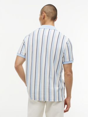 Мужские свитеры Tommy Hilfiger Regular Fit Striped Knit Polo — фото 4