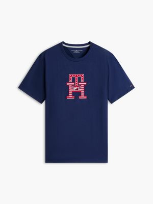 Мужские футболки Tommy Hilfiger Stars and Stripes Monogram T-Shirt — фото 5