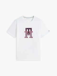 Stars and Stripes Monogram T-Shirt — Optic White 5
