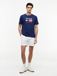 Hilfiger Flag Logo T-Shirt — Light Navy 2