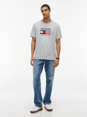 Мужские футболки Tommy Hilfiger Hilfiger Flag Logo T-Shirt — фото 2