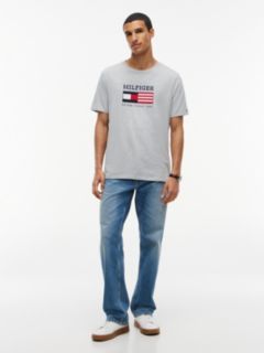 Hilfiger Flag Logo T-Shirt — Bc16 Grey Heather 2