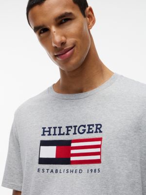 Мужские футболки Tommy Hilfiger Hilfiger Flag Logo T-Shirt — фото 3