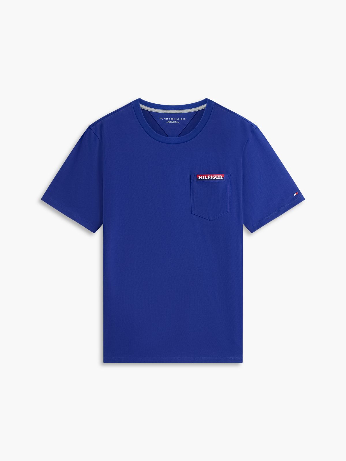 Hilfiger Logo Pocket T-Shirt — Wedge Blue