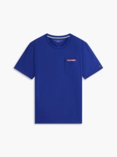 Hilfiger Logo Pocket T-Shirt — Wedge Blue 5