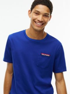 Hilfiger Logo Pocket T-Shirt — Wedge Blue 3