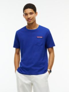 Hilfiger Logo Pocket T-Shirt — Wedge Blue 1