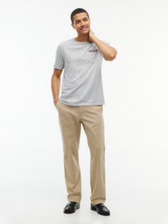 Hilfiger Logo Pocket T-Shirt — Grey Heather 2