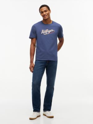 Мужские футболки Tommy Hilfiger Hilfiger Baseball Logo T-Shirt — фото 2