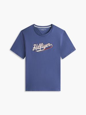 Мужские футболки Tommy Hilfiger Hilfiger Baseball Logo T-Shirt — фото 5