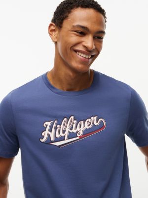 Мужские футболки Tommy Hilfiger Hilfiger Baseball Logo T-Shirt — фото 3